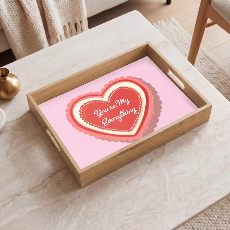 Tablett - Liebe - Herz - Valentinstag — 2