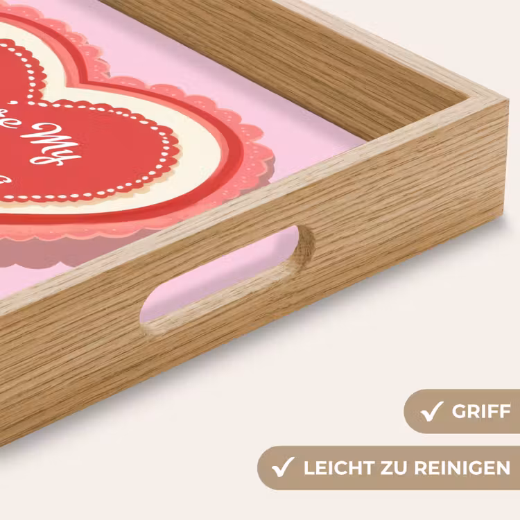 Tablett - Liebe - Herz - Valentinstag — 8