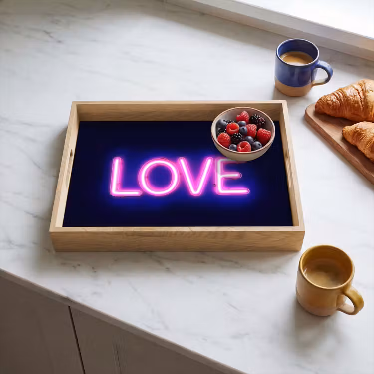 Tablett - Neon - Liebe - Valentinstag — 3