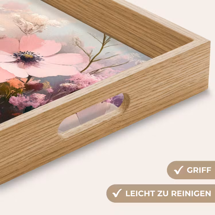 Tablett - Blumen - Bunt - Blühend — 8