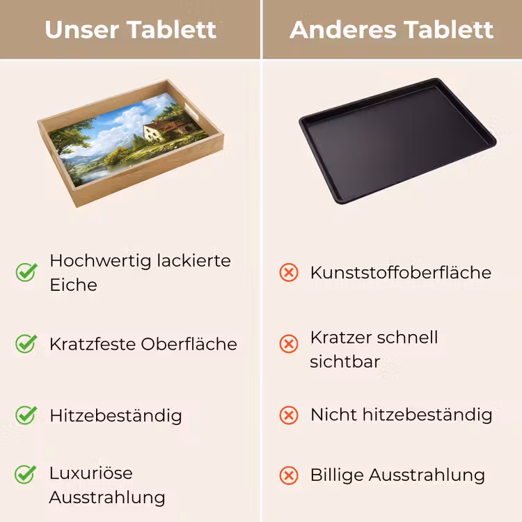 Tablett - Schwan - Bäume - Ruhe — 9