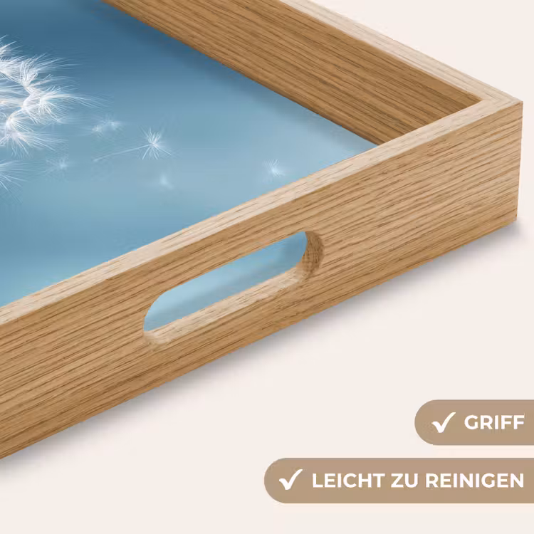 Tablett - Löwenzahn - Wind - Blau — 8