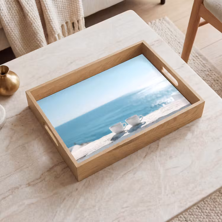 Tablett - Meer - Kaffeetassen - Sommerlich — 2