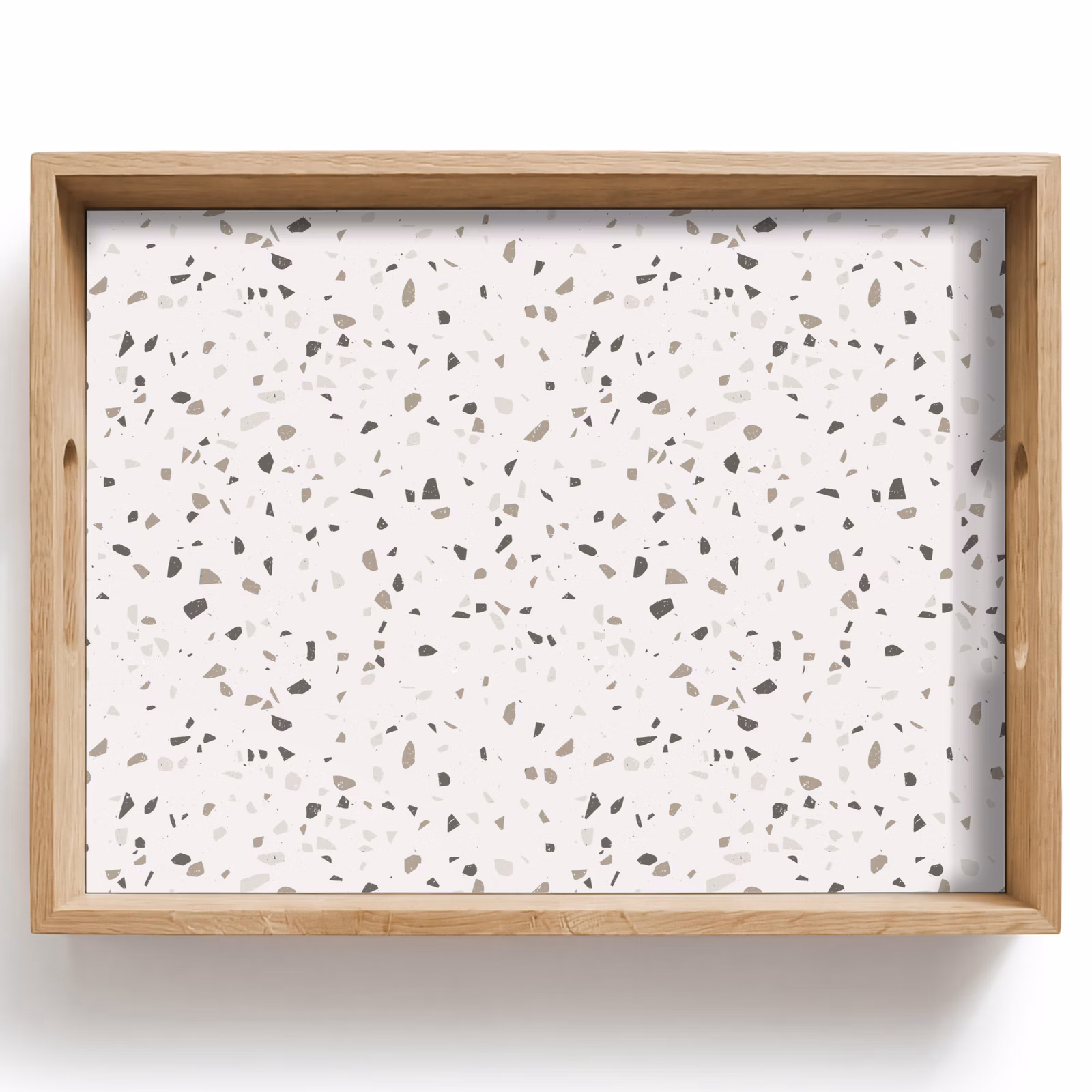 Tablett - Terrazzo - Muster - Creme — 1