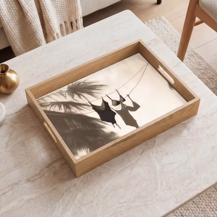 Tablett - Bademode - Palmen - Schatten - Tropisch — 2