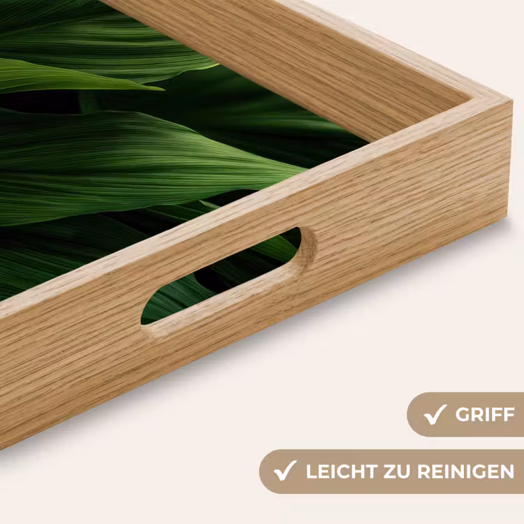 Tablett - Blätter - Schatten - Grün - Textur — 8