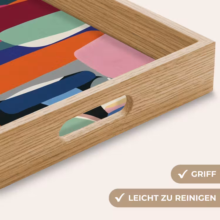 Tablett - Formen - Rhythmisch - Farben - Abstrakt — 8