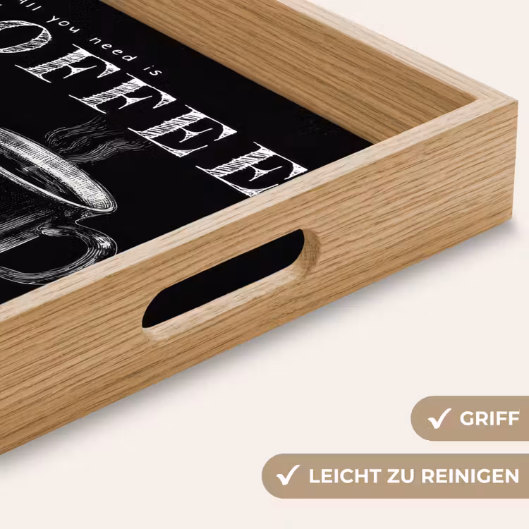 Tablett - Kaffee - Croissant - Text — 8