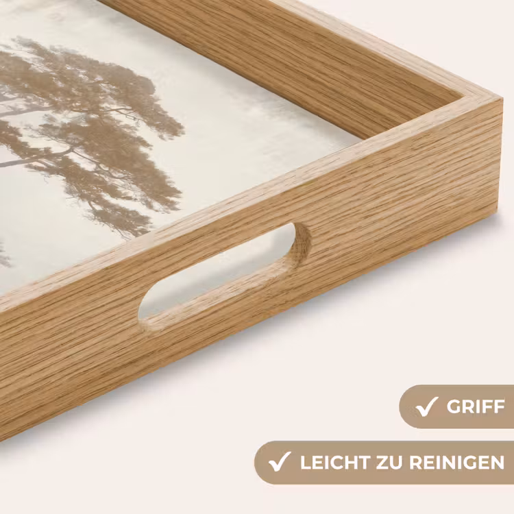 Tablett - Baum - Orientalischer Stil - Landschaft — 8