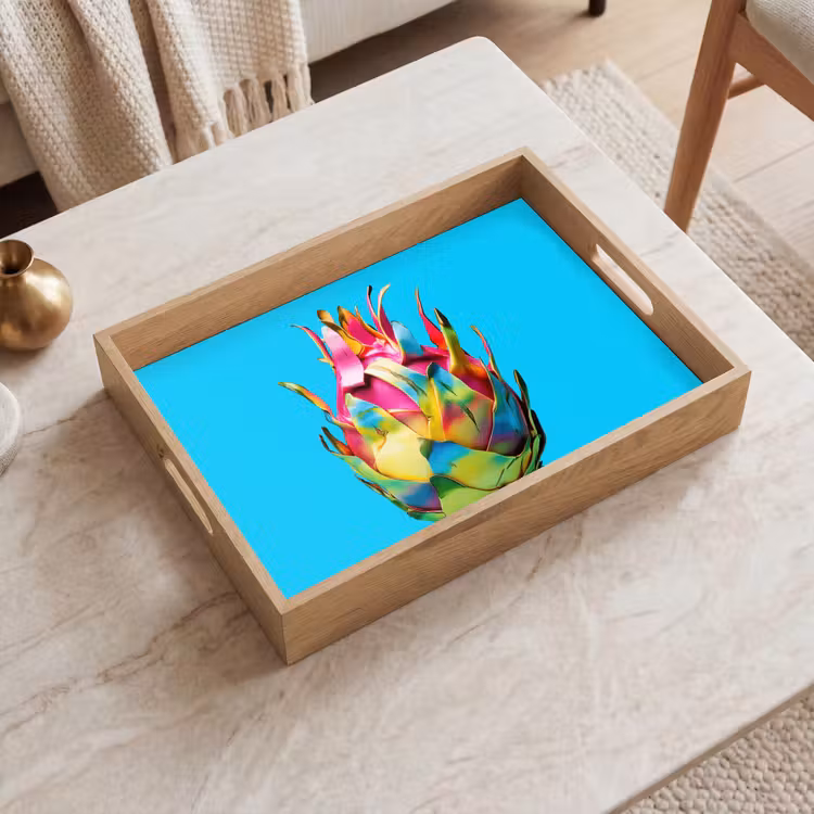 Tablett - Drachenfrucht - Blau - Vivid — 2