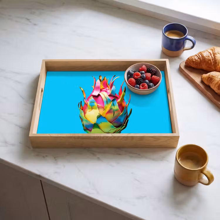 Tablett - Drachenfrucht - Blau - Vivid — 3
