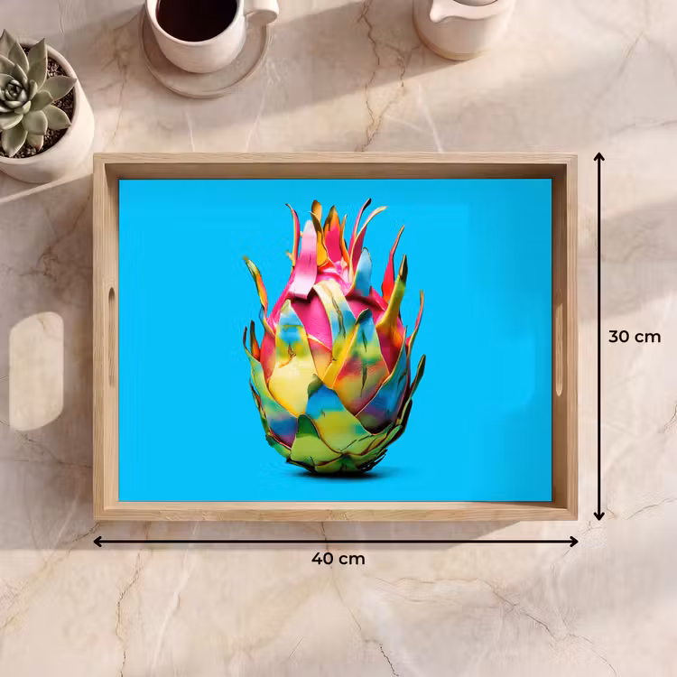 Tablett - Drachenfrucht - Blau - Vivid — 7