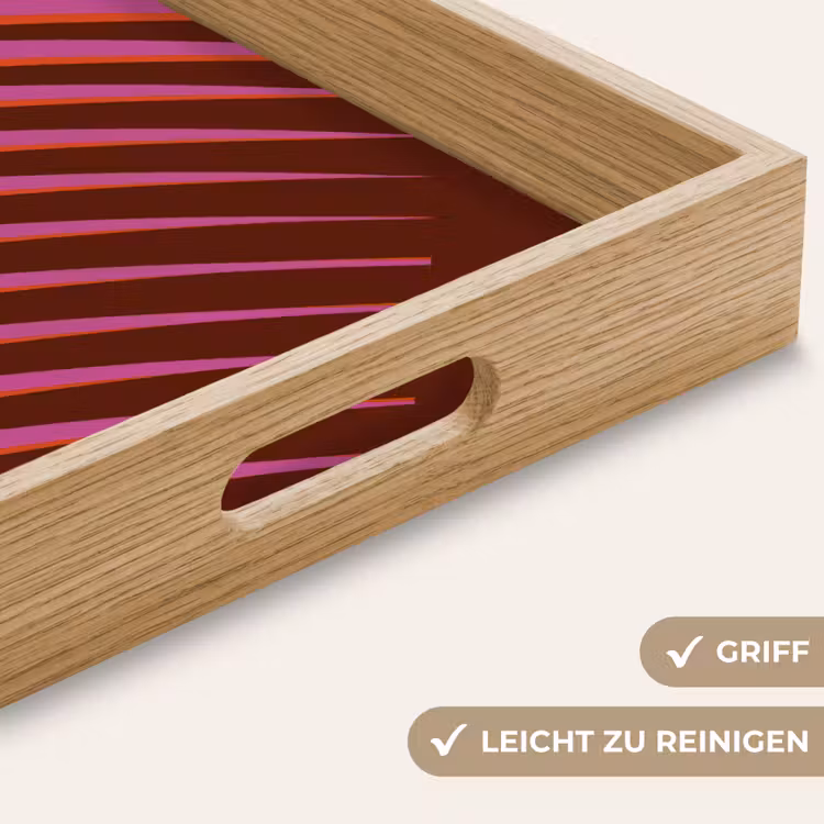 Tablett - Linien - Rot - Bewegung — 8
