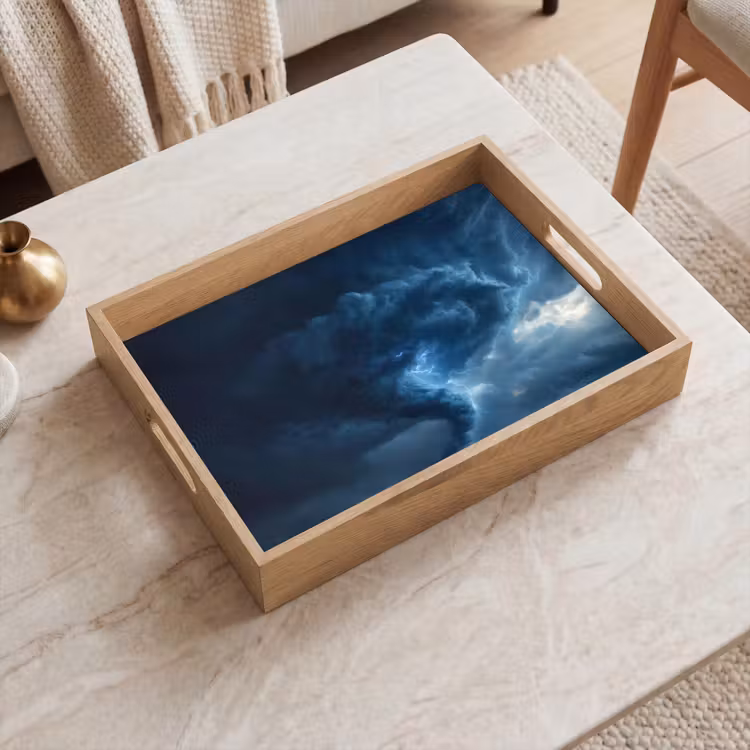 Tablett - Tornado - Dunkelheit - Wolken — 2