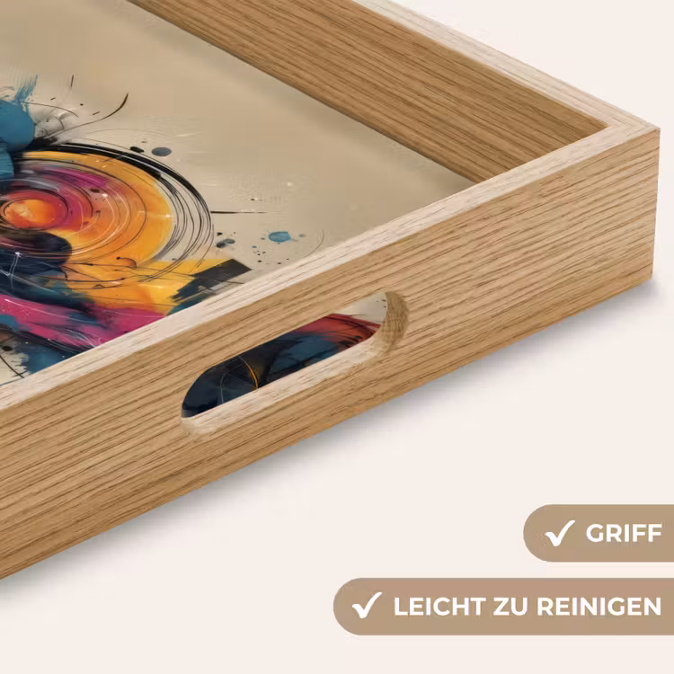 Tablett - Explosion - Farbenfroh - Formen - Abstrakt — 8
