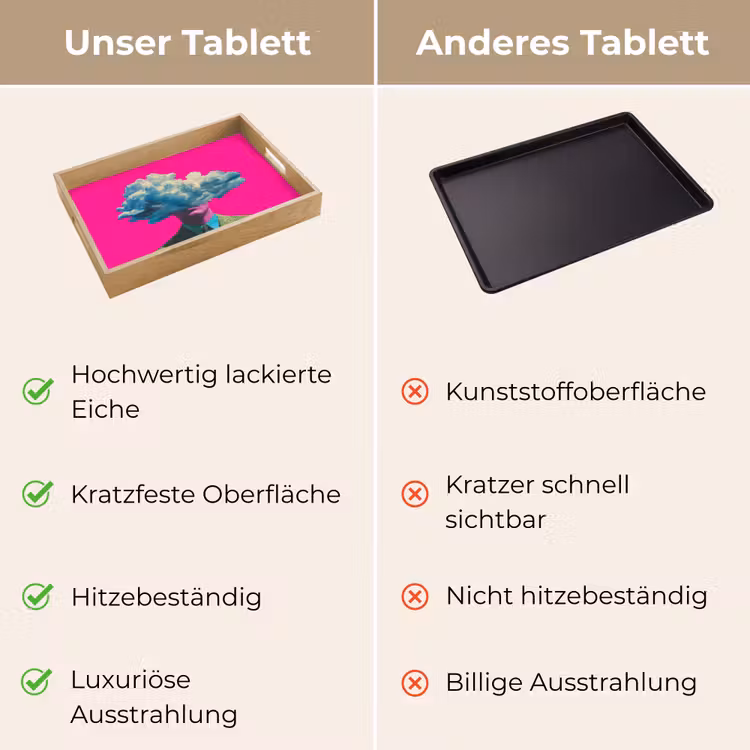 Tablett - Mann - Anzug - Wolke - Rosa — 9