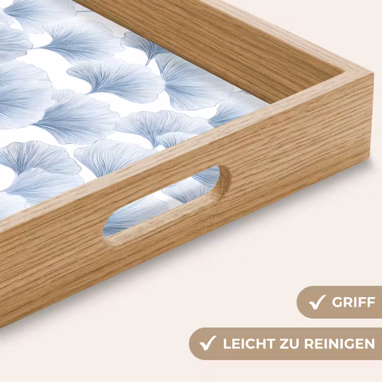 Tablett - Ventilator - Modern - Blau — 8
