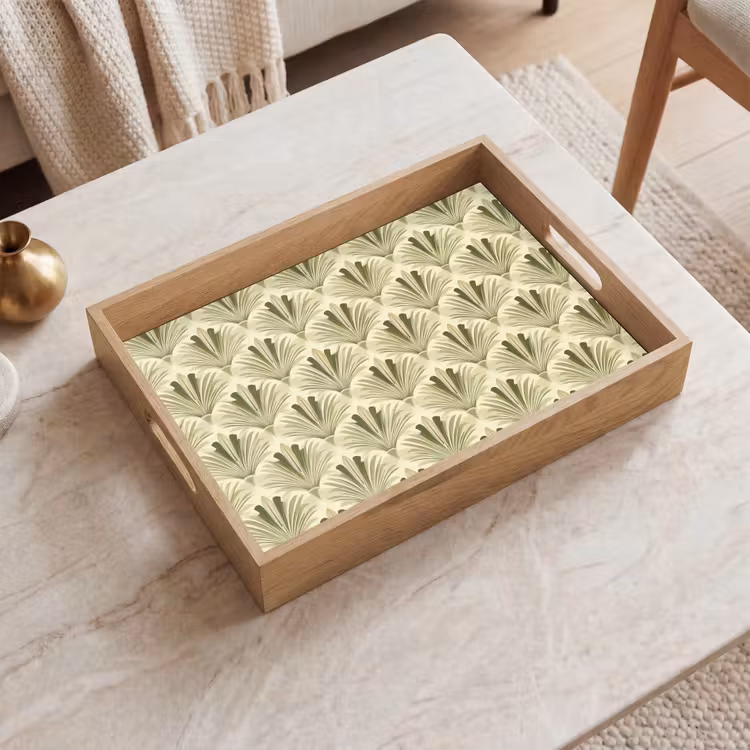 Tablett - Klassisch - Ventilator - Grün — 2