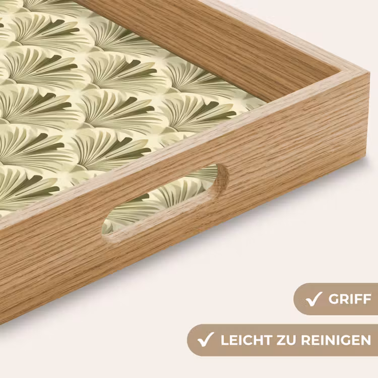 Tablett - Klassisch - Ventilator - Grün — 8