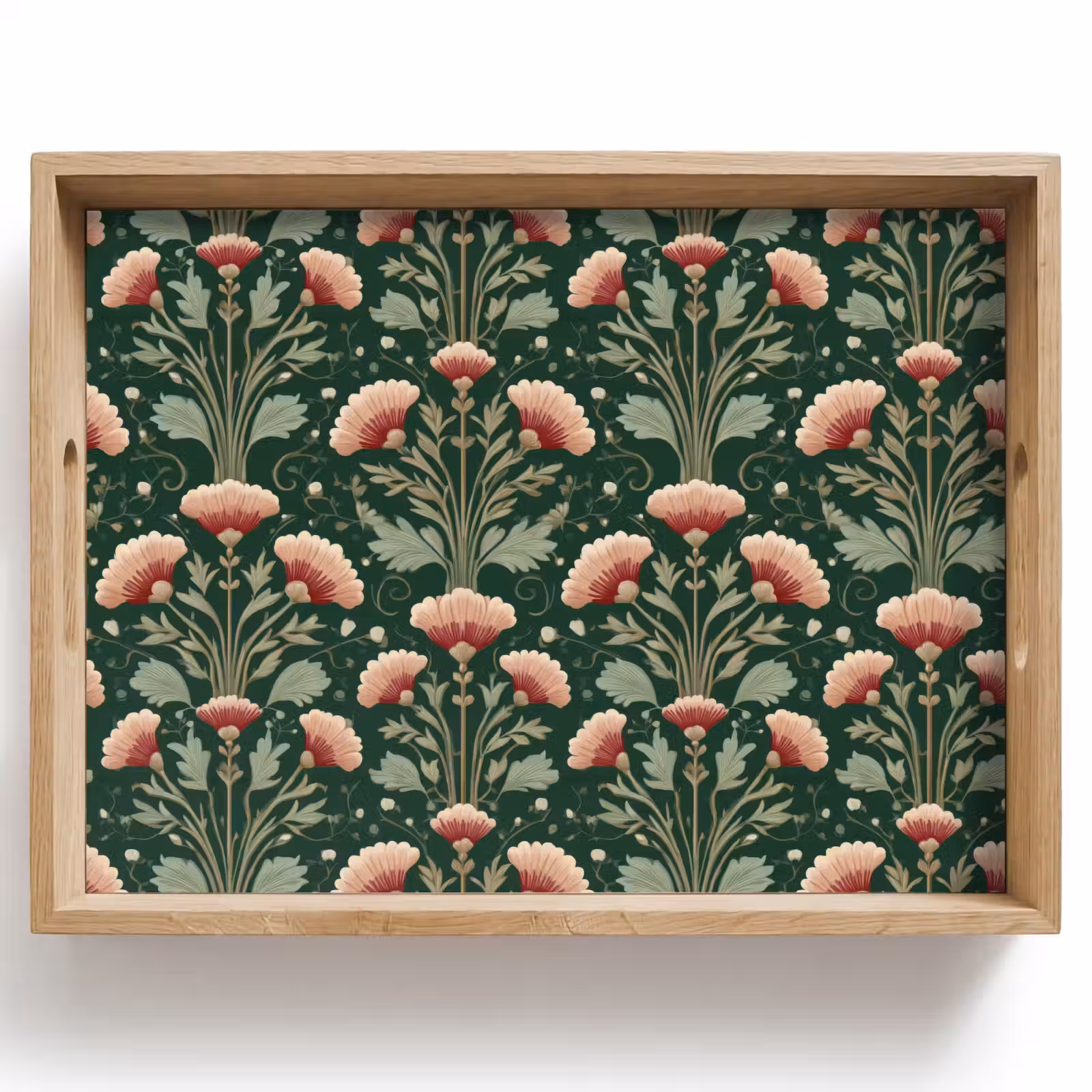 Tablett - Muster - Botanisch - Farbenfroh — 1