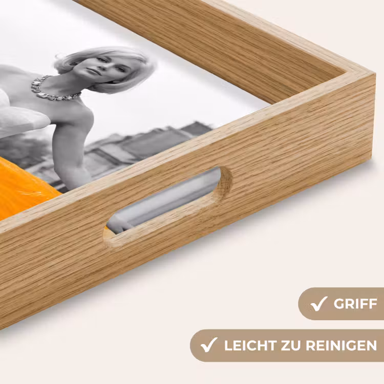 Tablett - Orange - Eiffelturm - Frau — 8