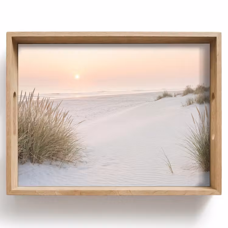 Tablett - Horizont - Dünenlandschaft - Sand — 1