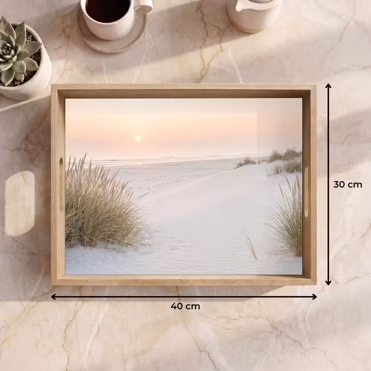 Tablett - Horizont - Dünenlandschaft - Sand — 7