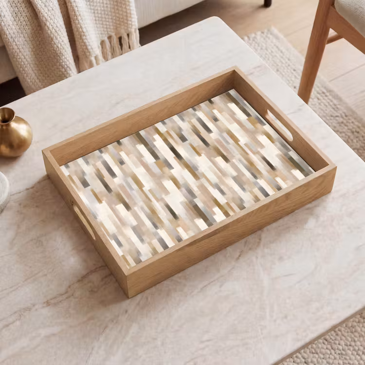 Tablett - Abstrakt - Muster - Pinselstriche — 2