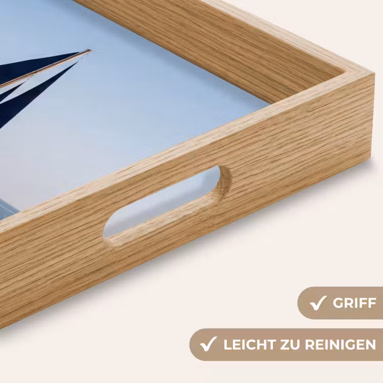 Tablett - Segelboot - Meer - Blau — 8