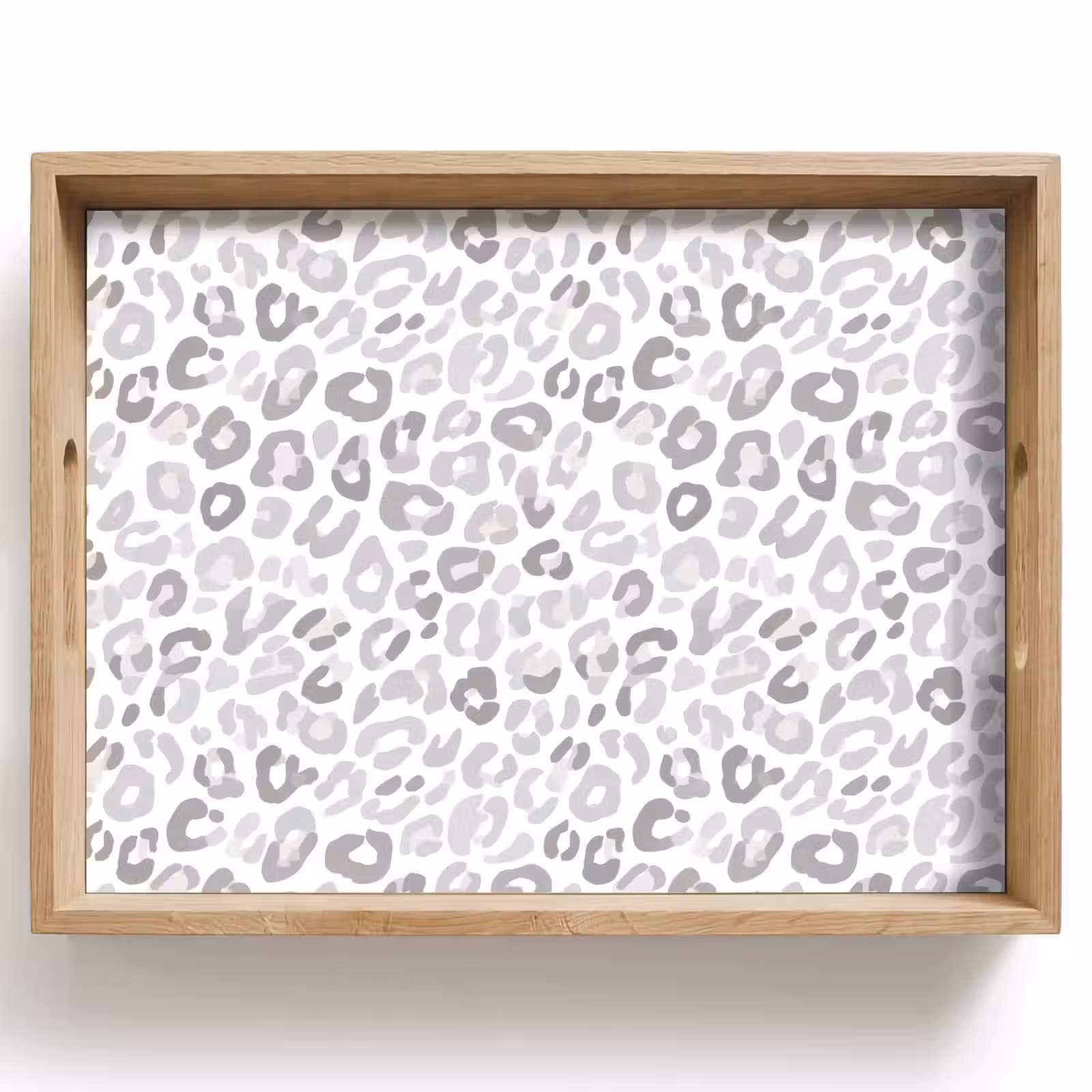 Tablett - Leopard - Motiv - Grau — 1