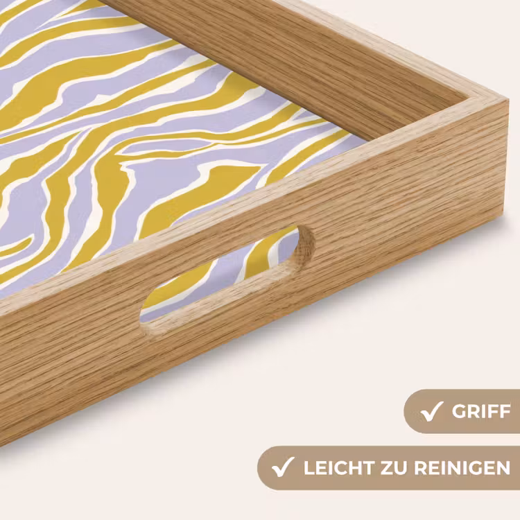 Tablett - Zebra - Modern - Mehrfarbig — 8