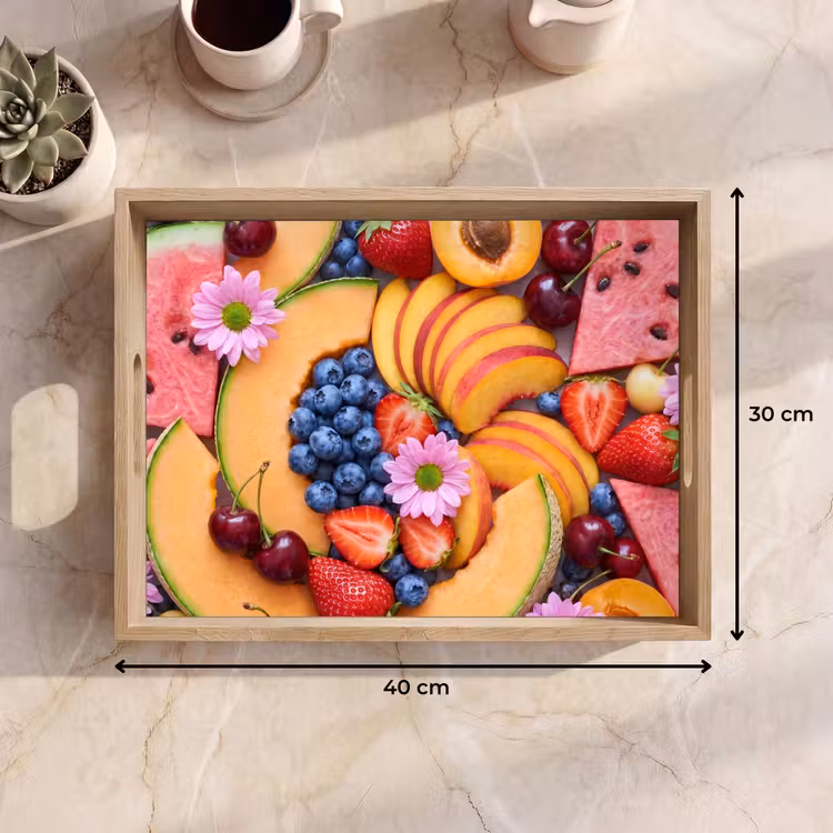 Tablett - Essen – Obst – Sommer – Bunt — 7