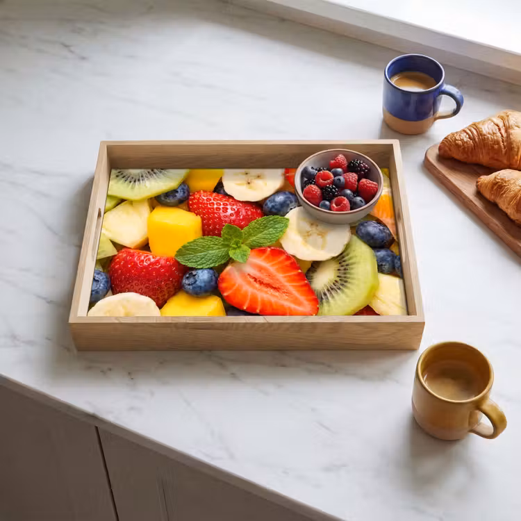 Tablett - Obst – Scheiben – Essen – Bunt — 3