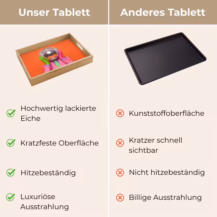 Tablett - Kunst – Discokugel – Bunt – Modern – Studio — 9