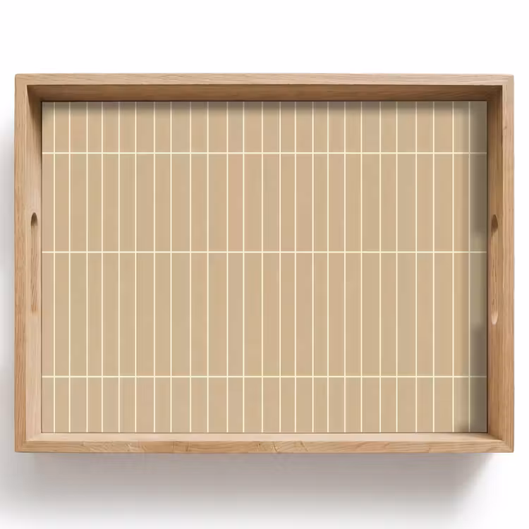 Tablett - Vertikal - Wandfliese - Sand - Beige — 1