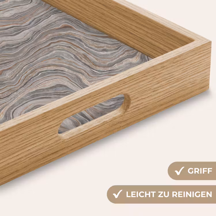 Tablett - Muster - Textur - Grau — 8