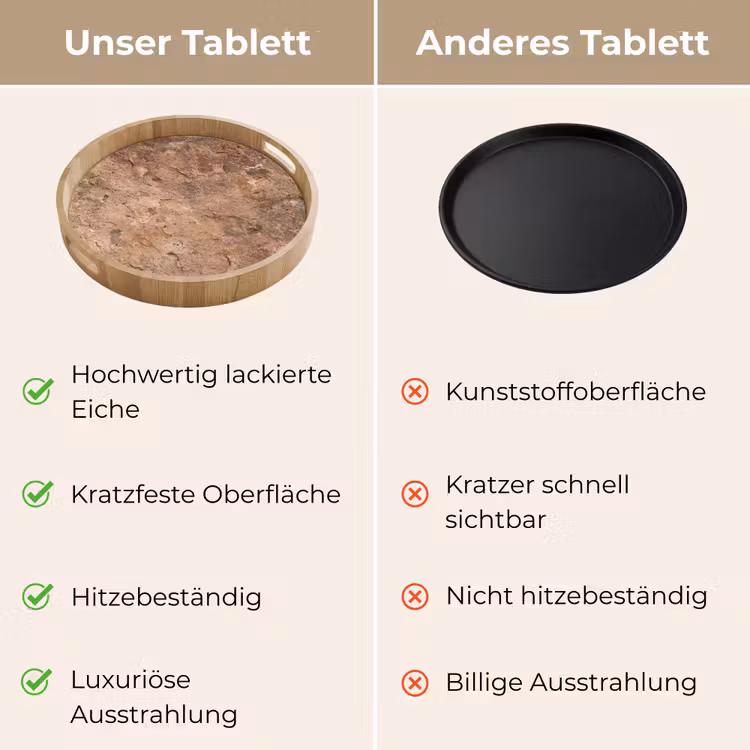 Tablett - Stein – Natur – Textur – Abstrakt – Braun — 9