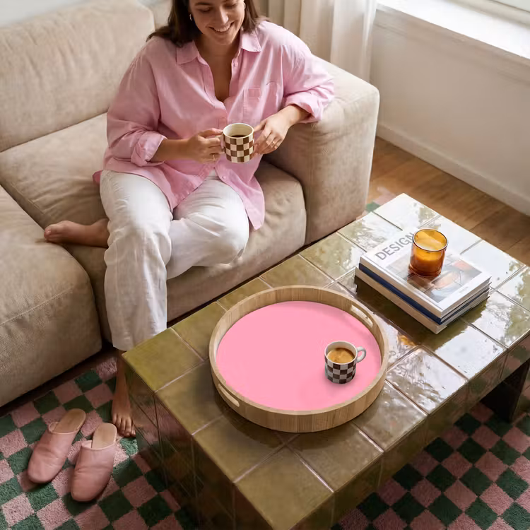 Tablett - Bubblegum – Pink – Rosa — 4