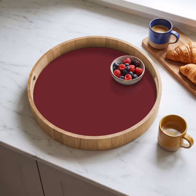 Tablett - Dunkel – Granat – Rot — 3