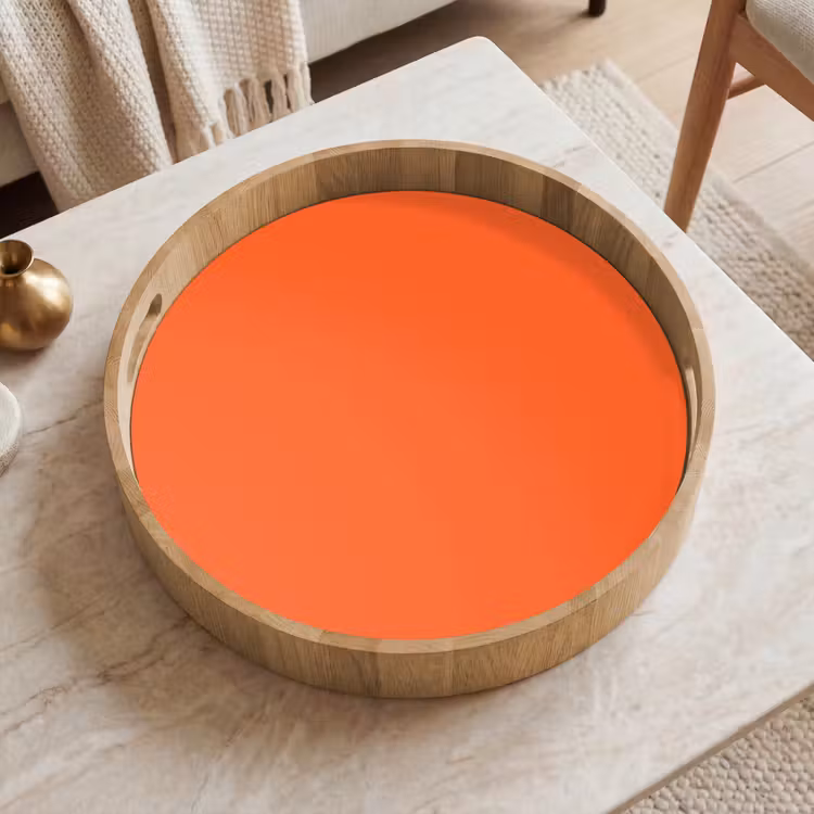 Tablett - Lebhaft – Bernstein – Orange — 2