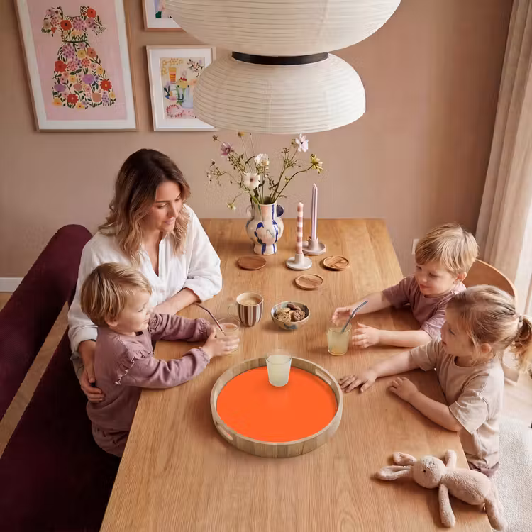 Tablett - Lebhaft – Bernstein – Orange — 5
