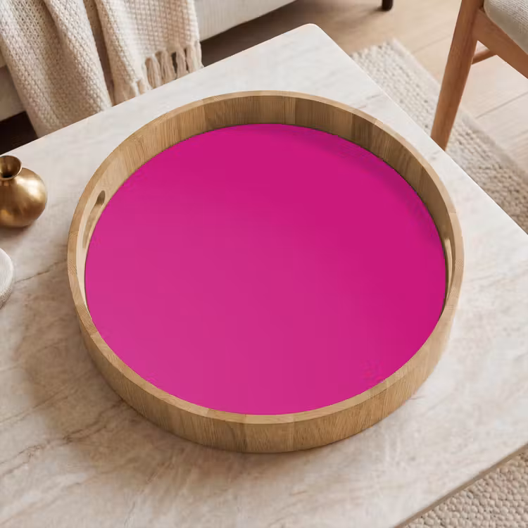 Tablett - Samt – Magenta – Rosa — 2