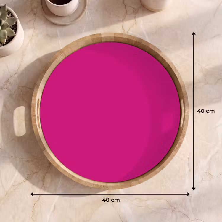 Tablett - Samt – Magenta – Rosa — 7
