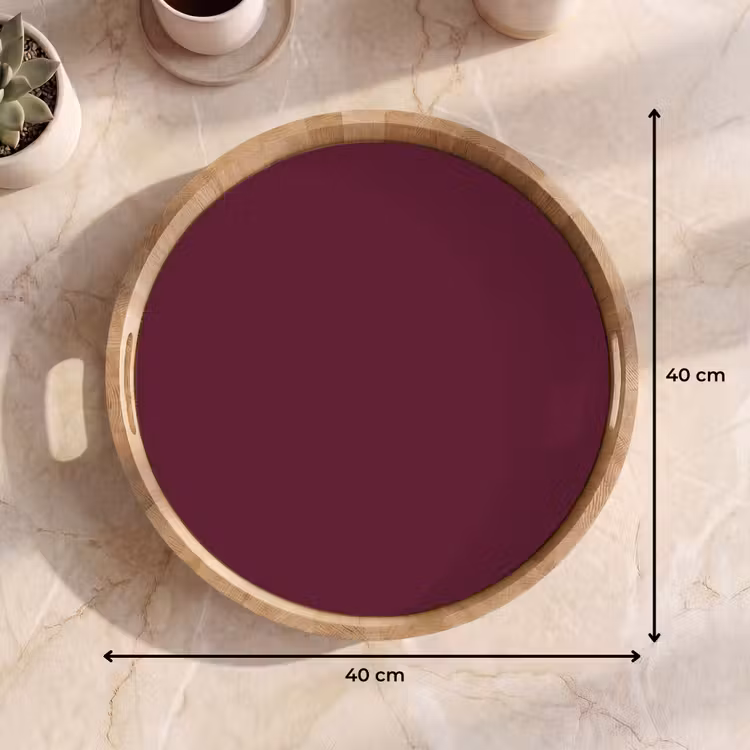 Tablett - Tief - Pflaume - Violett — 7
