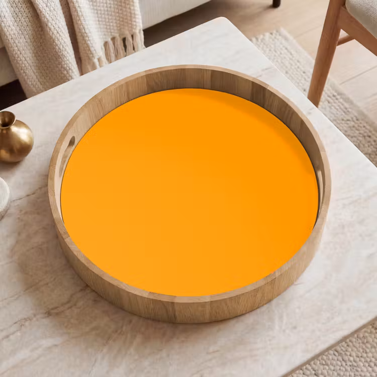 Tablett - Warm – Ocker – Orange — 2