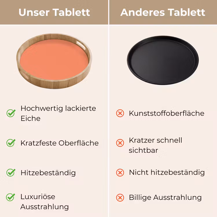 Tablett - Warm – Ton – Terrakotta — 9