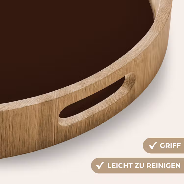 Tablett - Dunkel – Schokolade – Braun — 8