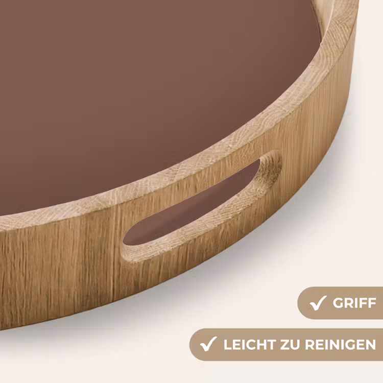 Tablett - Muted – Chestnut – Braun — 8