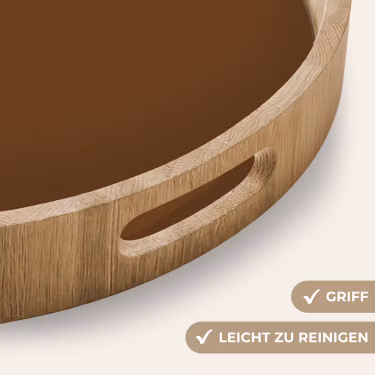 Tablett - Rich – Espresso – Braun — 8
