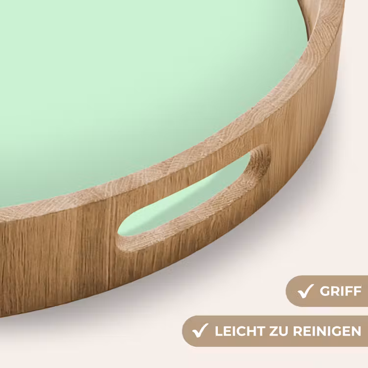 Tablett - Blass – Mint – Grün — 8